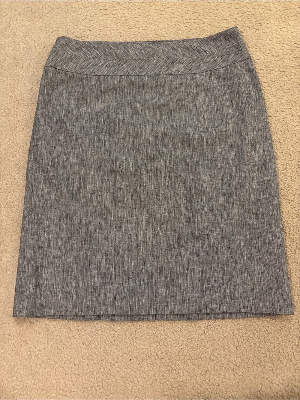 Style & Co. Heather Gray Pencil Skirt
